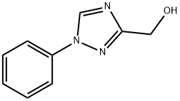 (1-苯基-1H-1,2,4-三唑-3-基)甲醇 结构式