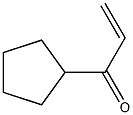 1-环戊基丙-2-烯-1-酮 结构式
