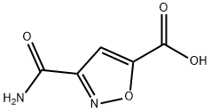 5-Isoxazolecarboxylicacid,3-(aminocarbonyl)-(9CI) 结构式