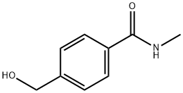 4-(羟甲基)-N-甲基苯甲酰胺 结构式