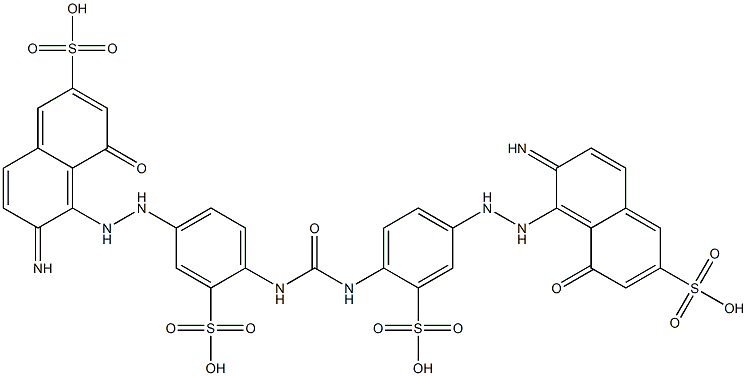 chlorazol fast pink 结构式