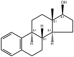 17beta-Estradiol, 3-deoxy- 结构式