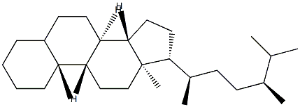 (10α)-Ergostane 结构式