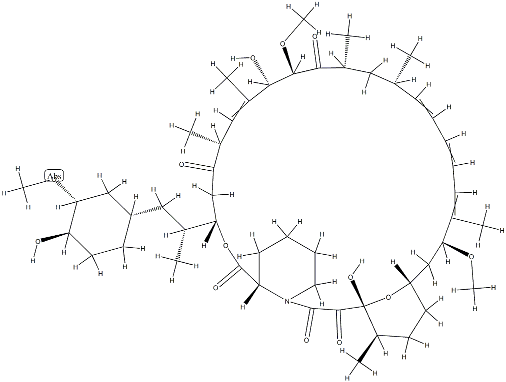 28-异帕雷帕霉素 结构式