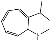 2,4,6-Cycloheptatrien-1-ylamine,2-isopropyl-N-methyl-(8CI) 结构式