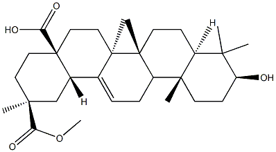 30-O-Methyl spergulagenate 结构式