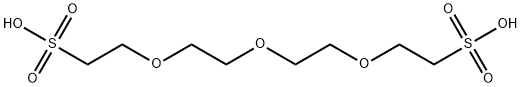 Bis-PEG3-sulfonic acid 结构式