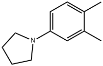 Pyrrolidine, 1-(3,4-diMethylphenyl)- 结构式