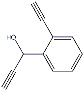 Benzenemethanol, -alpha-,2-diethynyl- (9CI) 结构式