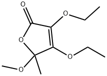 2(5H)-Furanone,3,4-diethoxy-5-methoxy-5-methyl-(9CI) 结构式