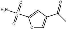 2-Furansulfonamide,4-acetyl-(9CI) 结构式