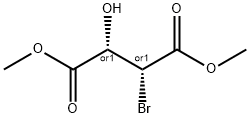 Butanedioic acid, 2-bromo-3-hydroxy-, dimethyl ester, (2R,3S)-rel- (9CI) 结构式