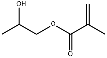 聚(2-羟基丙烷基丙烯酸酯) 结构式