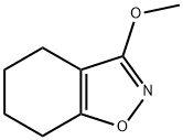 1,2-Benzisoxazole,4,5,6,7-tetrahydro-3-methoxy-(9CI) 结构式