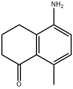 1(2H)-Naphthalenone,5-amino-3,4-dihydro-8-methyl-(9CI) 结构式