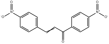 4,4'-二硝基查耳酮 结构式