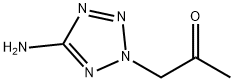 2-Propanone,1-(5-amino-2H-tetrazol-2-yl)-(8CI) 结构式