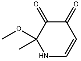 3,4-Pyridinedione,1,2-dihydro-2-methoxy-2-methyl-(9CI) 结构式