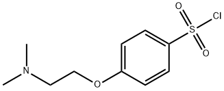 4-(2-(DIMETHYLAMINO)ETHOXY)BENZENE-1-SULFONYLCHLORIDE 结构式