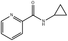 2-Pyridinecarboxamide,N-cyclopropyl-(9CI) 结构式