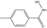 4-碘-N-羟基苯甲酰胺 结构式