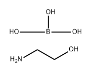 硼酸与2-氨基乙醇的化合物 结构式