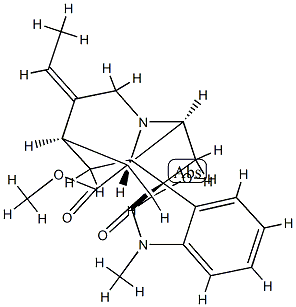 Voachalotine oxindole 结构式