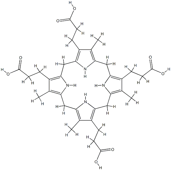 Coproporphyrinogen III 结构式