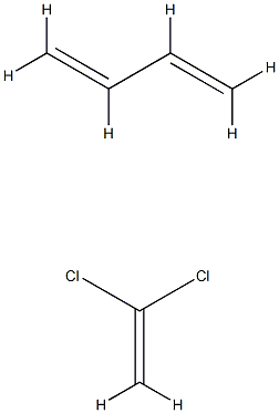 1,3-Butadiene, polymer with 1,1-dichloroethene 结构式