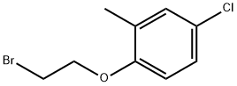 1-(2-bromoethoxy)-4-chloro-2-methylbenzene 结构式