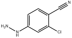 2-CHLORO-4-HYDRAZINYLBENZONITRILE(WX191485) 结构式