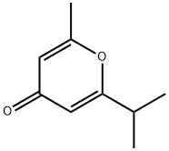 4H-Pyran-4-one,2-methyl-6-(1-methylethyl)-(9CI) 结构式