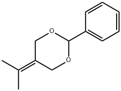1,3-Dioxane,5-(1-methylethylidene)-2-phenyl-(9CI) 结构式