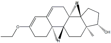 3-乙氧基雄-3,5-二烯-17Β醇 结构式
