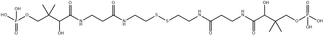 pantethine 4',4''-diphosphate 结构式