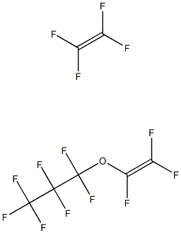 1,1,1,2,2,3,3-七氟-3-[(三氟乙烯基)氧]丙烷与四氟乙烯的聚合物 结构式