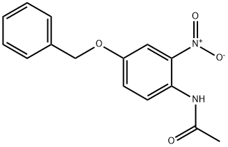 4-BENZYLOXY-2-NITROACETANILIDE) 结构式
