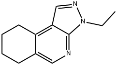 3H-Pyrazolo[3,4-c]isoquinoline,3-ethyl-6,7,8,9-tetrahydro-(9CI) 结构式