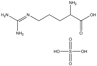 聚-L-精氨酸 硫酸盐 结构式
