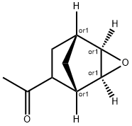 Ethanone, 1-[(1R,2R,4S,5S)-3-oxatricyclo[3.2.1.02,4]oct-6-yl]-, rel- (9CI) 结构式
