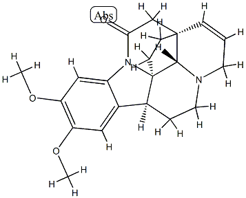 10,11-Dimethoxyschizogalan-14-one 结构式