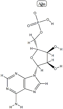 多聚腺苷酸钾盐,POLY(A)钾盐 结构式