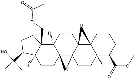 (4R)-28-Acetyloxy-22-hydroxyhopan-23-oic acid 结构式