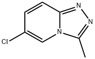 6-chloro-3-methyl-[1,2,4triazolo[4,3-apyridine 结构式