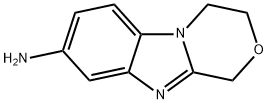 1H-[1,4]Oxazino[4,3-a]benzimidazole,8-amino-3,4-dihydro-(8CI) 结构式