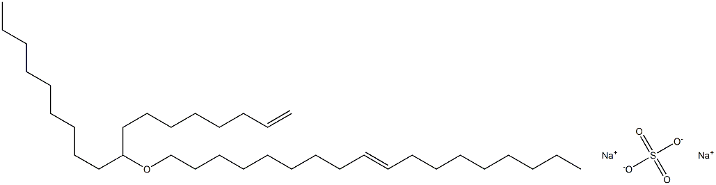 油醇聚醚硫酸酯钠 结构式