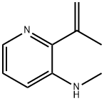 3-Pyridinamine,N-methyl-2-(1-methylethenyl)-(9CI) 结构式