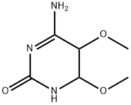 2(1H)-Pyrimidinone,4-amino-5,6-dihydro-5,6-dimethoxy-(9CI) 结构式