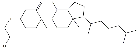 胆甾醇聚醚-10 结构式