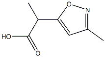 5-Isoxazoleaceticacid,-alpha-,3-dimethyl-(8CI) 结构式